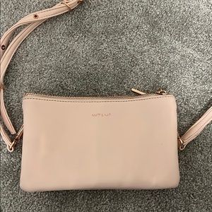 Mat & Nat pink cross body bag